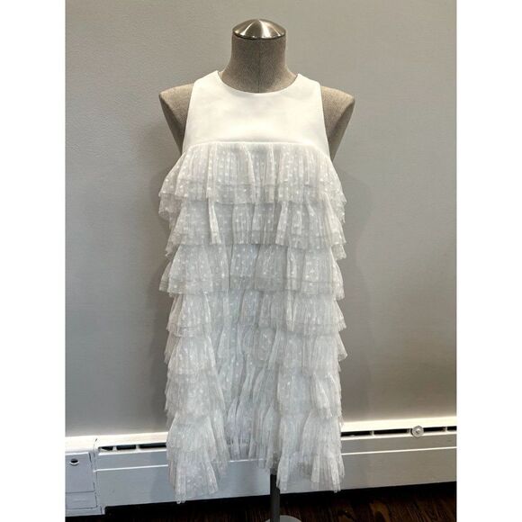 Anthropologie BHLDN x Sachin & Babi Zenith Dress NWT in White Size 4 - Picture 1 of 5